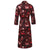 Lightweight Women's Bathrobe - Bengal Rose