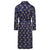 Lightweight Bathrobe - Gatsby Paisley Blue