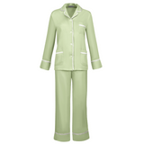 Ladies Satin Pyjamas - Demeter