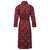 Lightweight Men's Bathrobe  - Gekko Claret