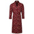 Lightweight Men's Bathrobe  - Gekko Claret