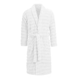 Women's White Towelling Bathrobe - Seaspray