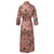 Lightweight Women's Bathrobe - Serpentine Blush