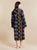 Women's Hooded Bathrobe - Patchwork