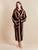 Women's Hooded Extra Long Bathrobe - Miami