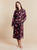 Lightweight Women's Bathrobe - Bengal Rose