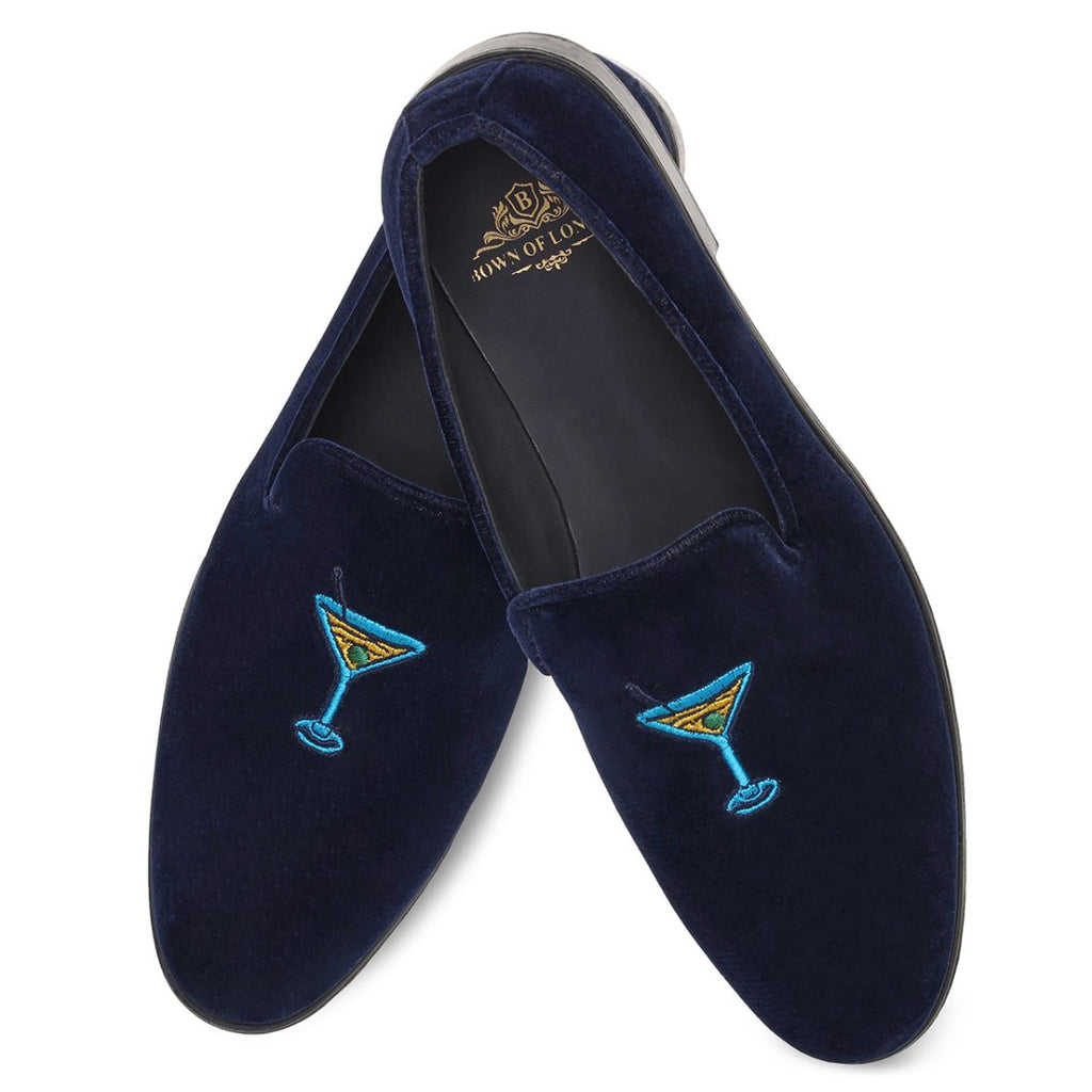 Custom Velvet Loafer/Slipper Shoe