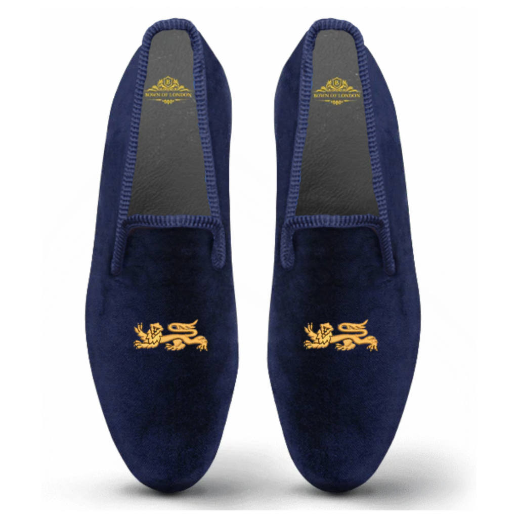 Velvet Loafer/Slipper Shoe - Lionheart