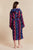 Women's Hooded Bathrobe  - Multicolor