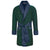 Russborough Short Velvet Smoking Jacket in Green