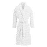 Women's White Towelling Bathrobe - Seaspray