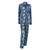 Ladies Pajamas - Large Leaf Bamboo Product Front View