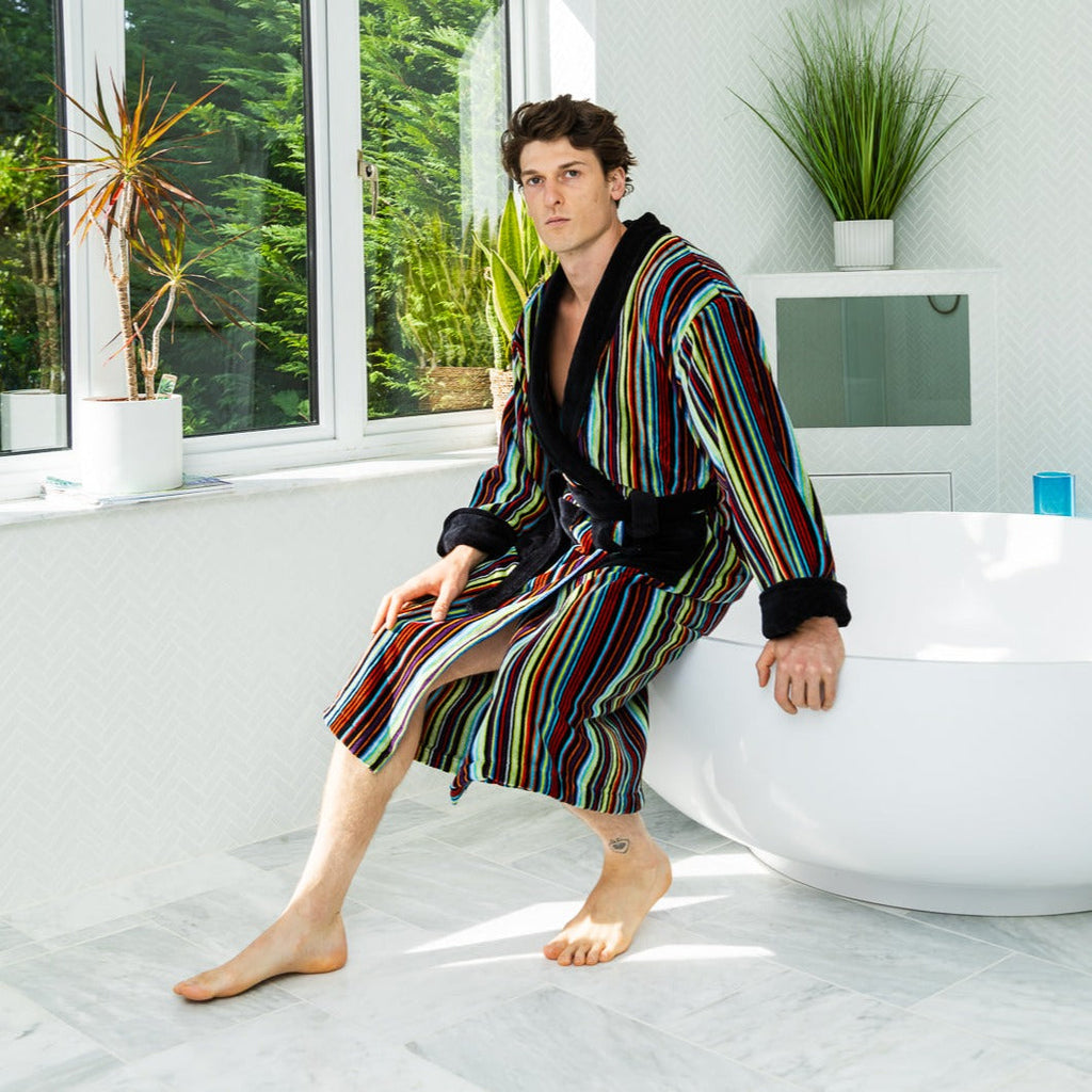 Men's Dressing Gown - Dundee | Luxury Bathrobe Collection | Bown of London